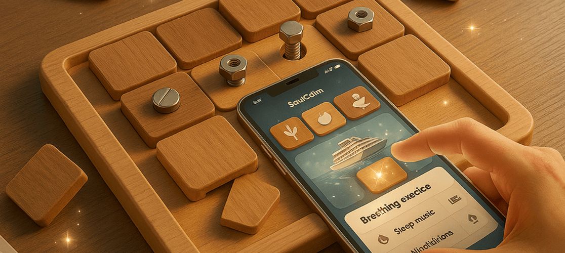 NUTR: Nuts & Bolts Wood Puzzle 3