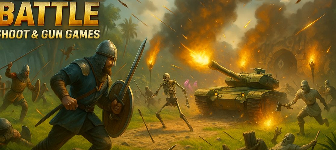 Epic Battle: Shoot & Gun Games 3